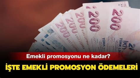 Emekli Promosyonu Nasıl Alınır?